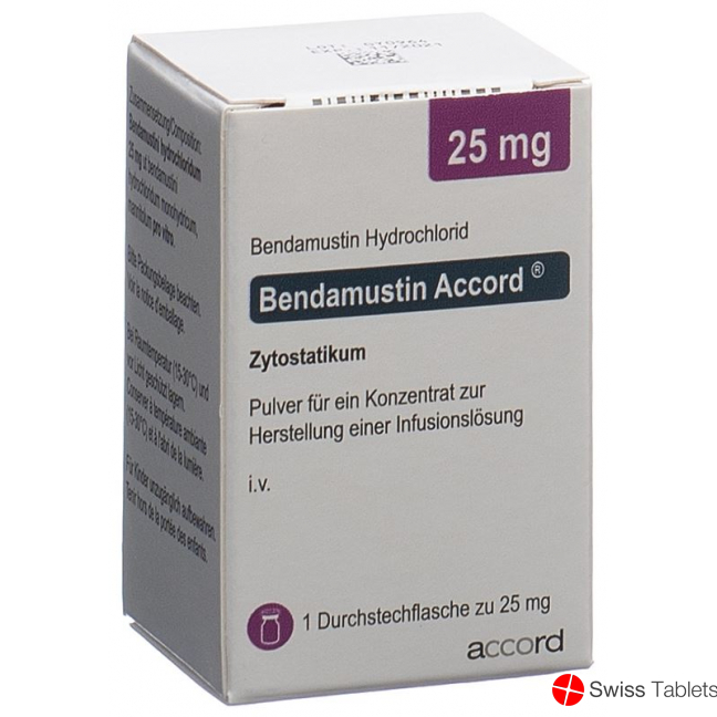 Bendamustin Accord Trockensubstanz 25mg Durchstechflasche buy online