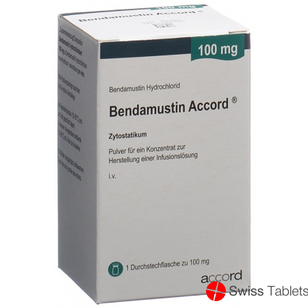 Bendamustin Accord Trockensubstanz 100mg Durchstechflasche buy online