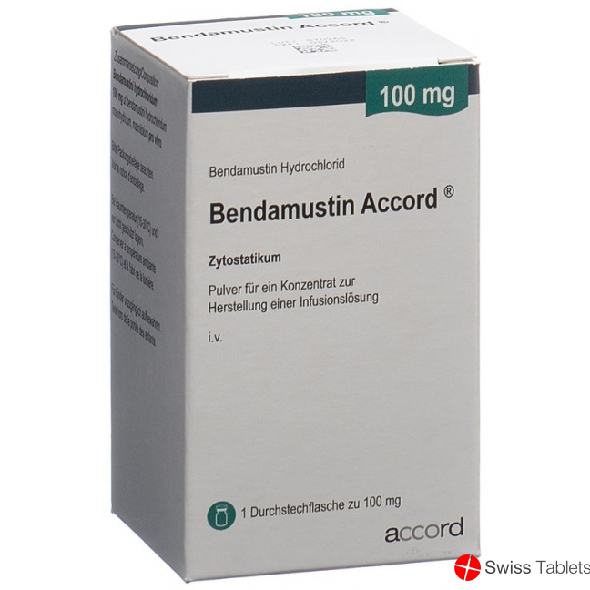 Bendamustin Accord Trockensubstanz 100mg Durchstechflasche buy online