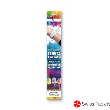 Xantus K.o.-tropfen Schutz-Armband 2 Stück buy online