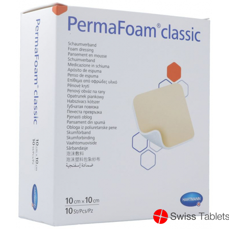 Permafoam Classic 10x10cm Steril 10 Stück buy online