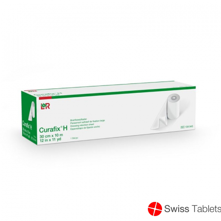 Curafix H wide fixing plaster 30cmx10m roll buy online