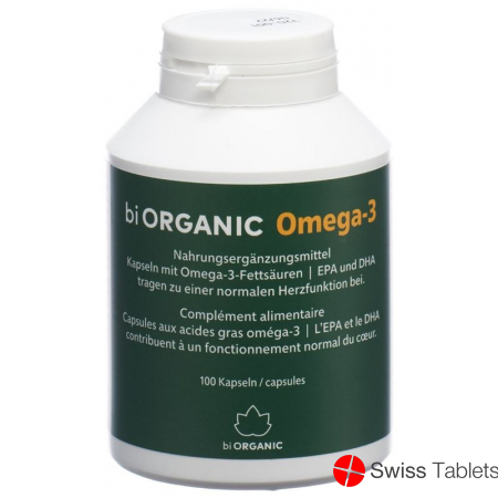 Biorganic Omega-3 Kapseln F/d Dose 100 Stück buy online