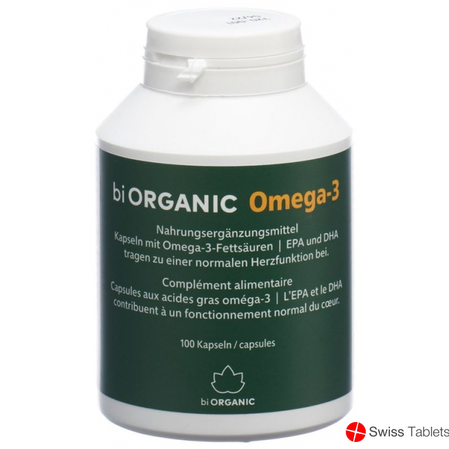 Biorganic Omega-3 Kapseln F/d Dose 100 Stück buy online