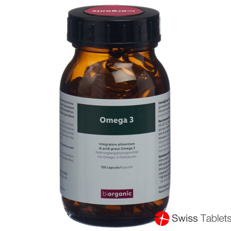 Biorganic Omega-3 Kapseln I/d Dose 100 Stück buy online