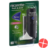 Nicorette Fruit & Mint Spray Disp 150 Dos Nicorette Fruit & Mint Spray Disp 150 Dos