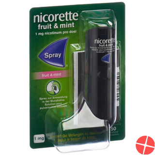 Nicorette Fruit & Mint Spray Disp 150 Dos