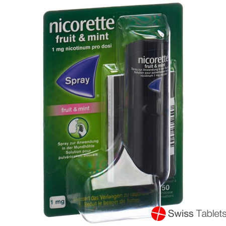 Nicorette Fruit & Mint Spray Disp 150 Dos buy online