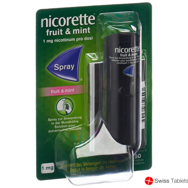 Nicorette Fruit & Mint Spray Disp 150 Dos buy online