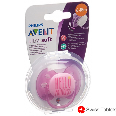 Avent Philips Schnuller Ultrasoft 6-18m Girl buy online