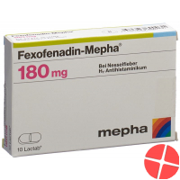 Fexofenadin Mepha Lactab 180mg 10 Stück