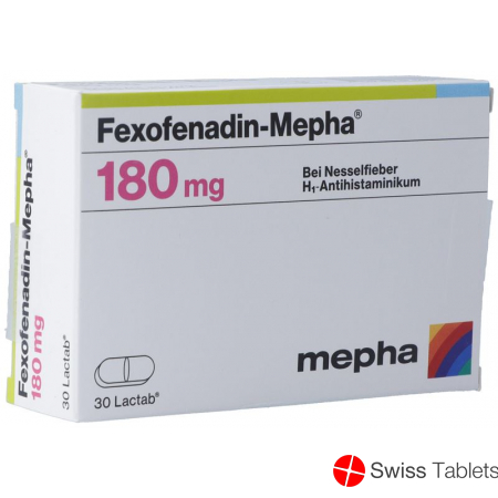 Fexofenadin Mepha Lactab 180mg 30 Stück buy online