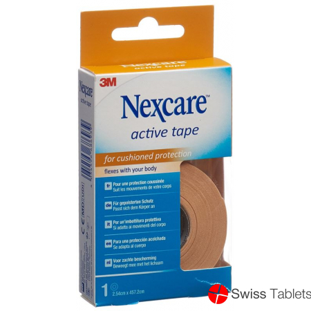 3M Nexcare Active Tape 2.54cm x 4.572m roll buy online