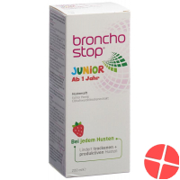 Bronchostop Junior cough syrup bottle 200ml Bronchostop Junior cough syrup bottle 200ml