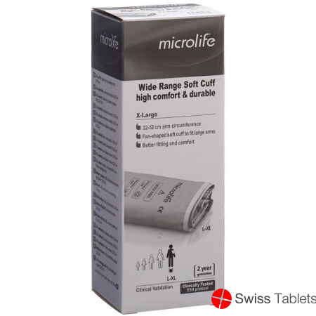 Microlife soft cuff upper arm L-xl 32-52cm buy online