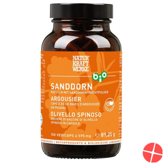 Naturkraftwerke Sanddorn Vegicaps Bio 150 Stück