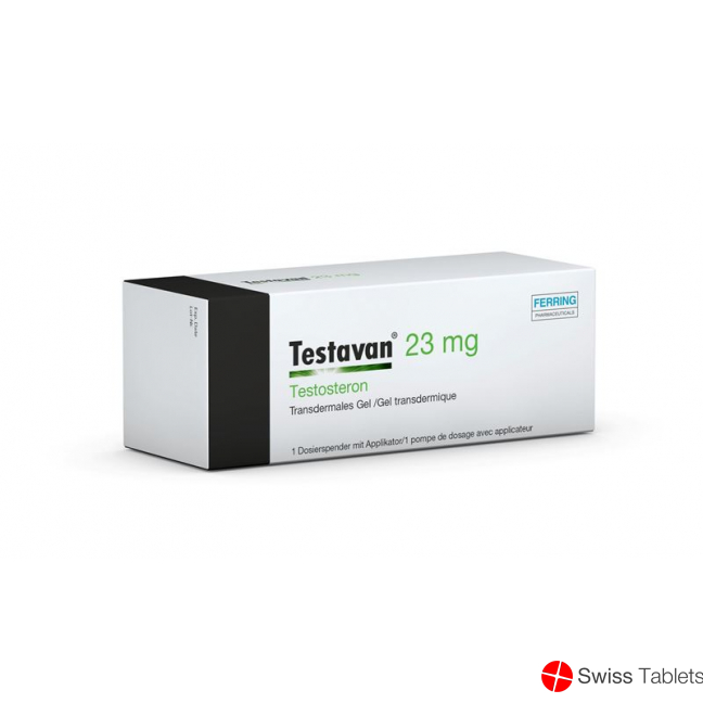Testavan Gel 23mg Dosierflasche 85.5g buy online
