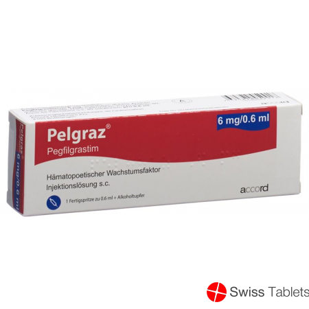 Pelgraz 6mg/0.6ml M Nadelschutz Fertigspritze 0.6ml buy online