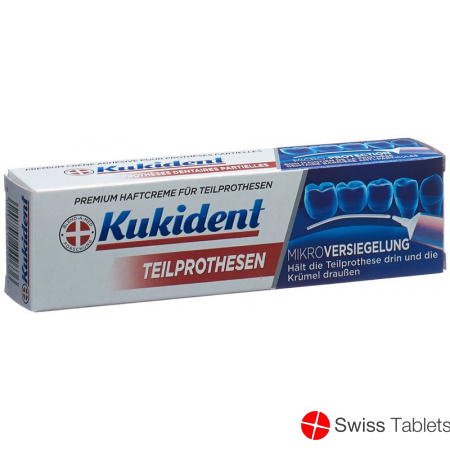 Kukident Haftcreme Teilprothesen 40g buy online
