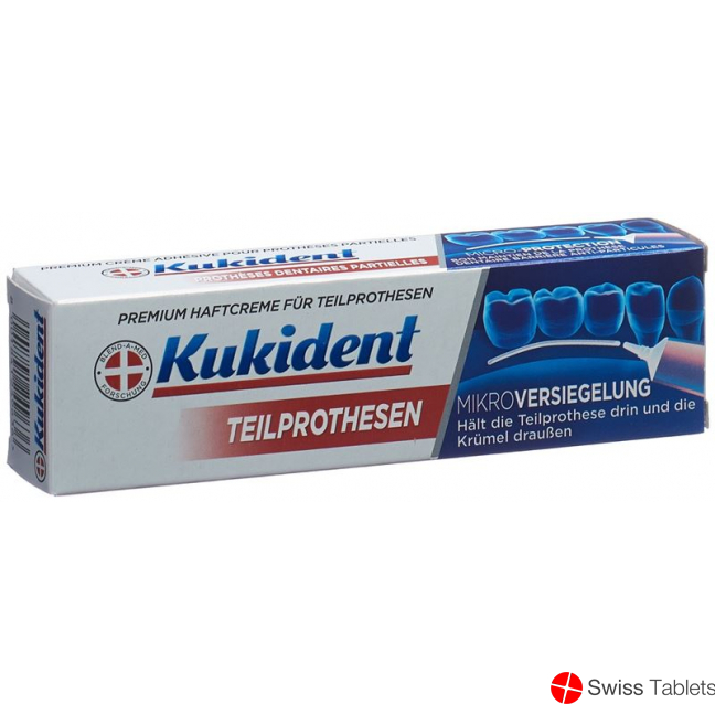 Kukident Haftcreme Teilprothesen 40g buy online