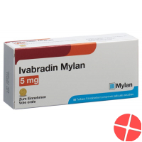 Ivabradin Mylan Filmtabletten 5mg 56 Stück
