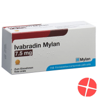 Ivabradin Mylan Filmtabletten 7.5mg 112 Stück