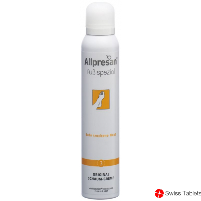 Allpresan Fuss Spez 3 Schaum Sehr Tr Haut 200ml buy online