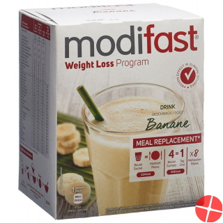 Modifast Programm Drink Banane 8x 55g