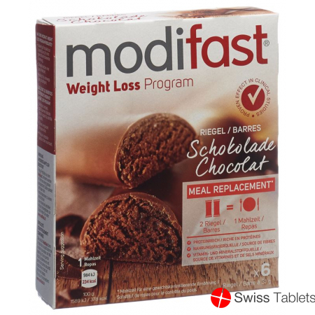 Modifast Programm Riegel Schokolade 6x 31g buy online