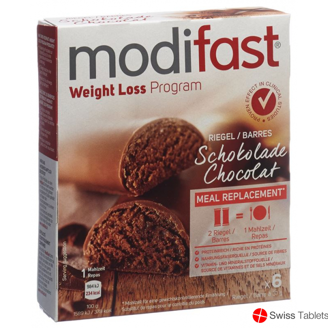 Modifast Programm Riegel Schokolade 6x 31g buy online
