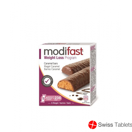 Modifast Programm Riegel Caramel 6x 31g buy online