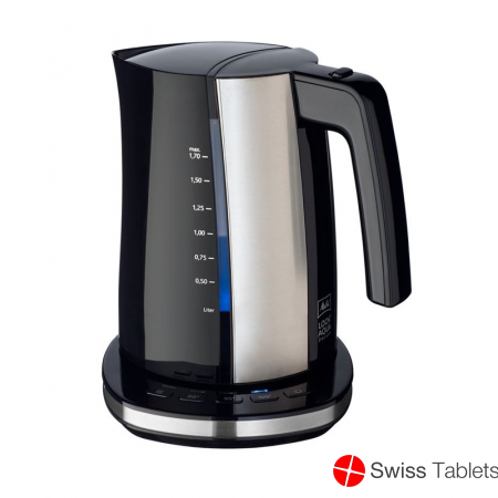 Melitta Kettle 1.7L Look Aqua Deluxe Black buy online