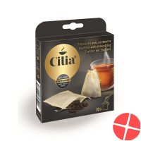 Cilia tea filter with drawstring