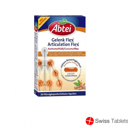 Abtei Gelenk Flex mit Kurkuma Kapseln 30 Stück buy online