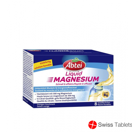 Abtei Magnesium Liquid 8 bottle 30ml buy online