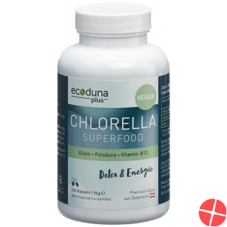 Ecoduna Plus Chlorella Kapseln Dose 240 Stück