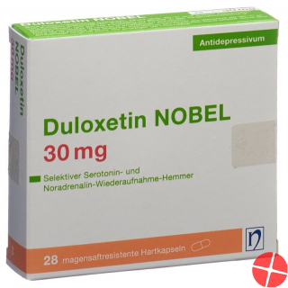 Duloxetin Nobel Kapseln 30mg 28 Stück