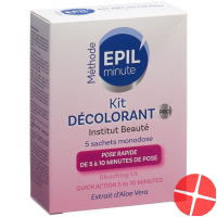 Skin'minute Epil'minute Kit Decolorant Beutel 5 Stück