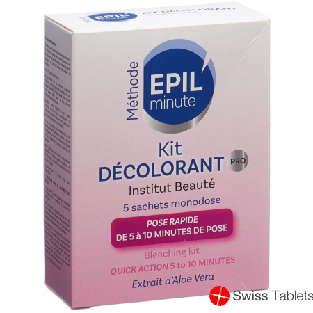 Skin'minute Epil'minute Kit Decolorant Beutel 5 Stück buy online