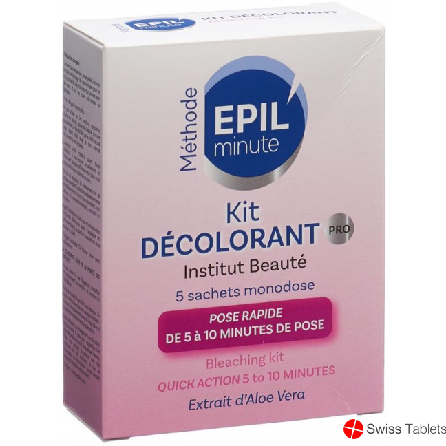 Skin'minute Epil'minute Kit Decolorant Beutel 5 Stück buy online