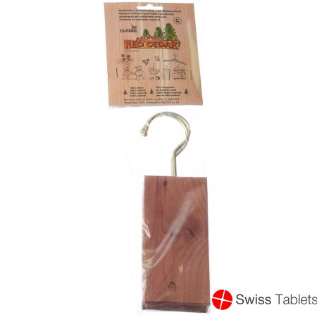 Rote Zeder Zedernholz Aufhänger 2 Stück buy online