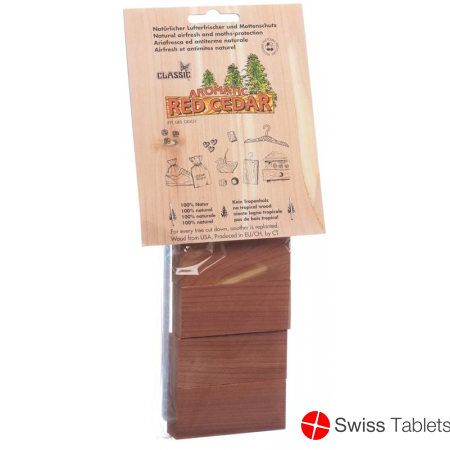 Rote Zeder Zedernholz Block 4 Stück buy online