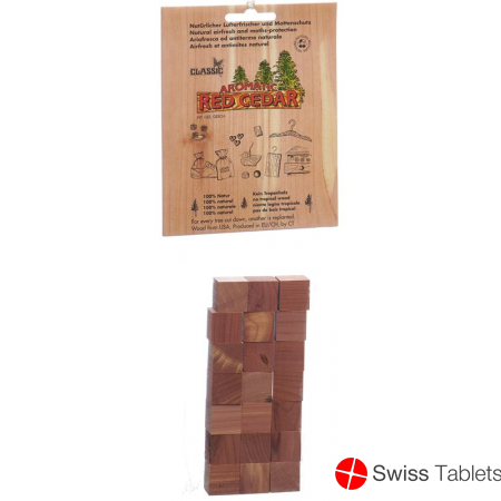 Red cedar cedar cube 20 pcs