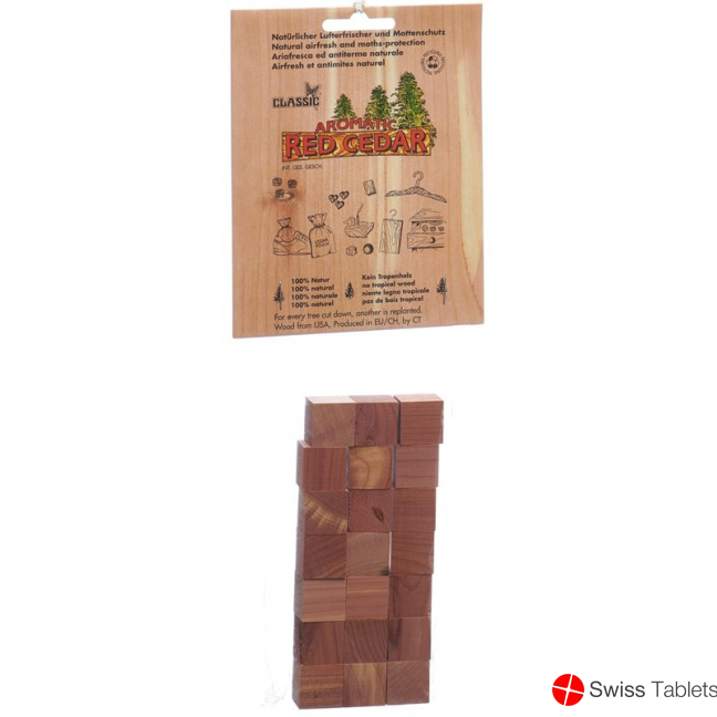 Red cedar cedar cube 20 pcs