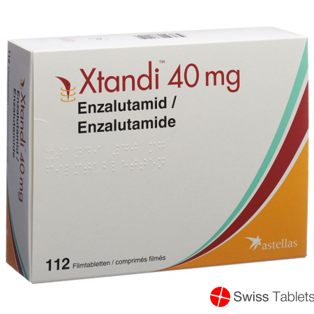 Xtandi Filmtabl 40 mg 112 pcs