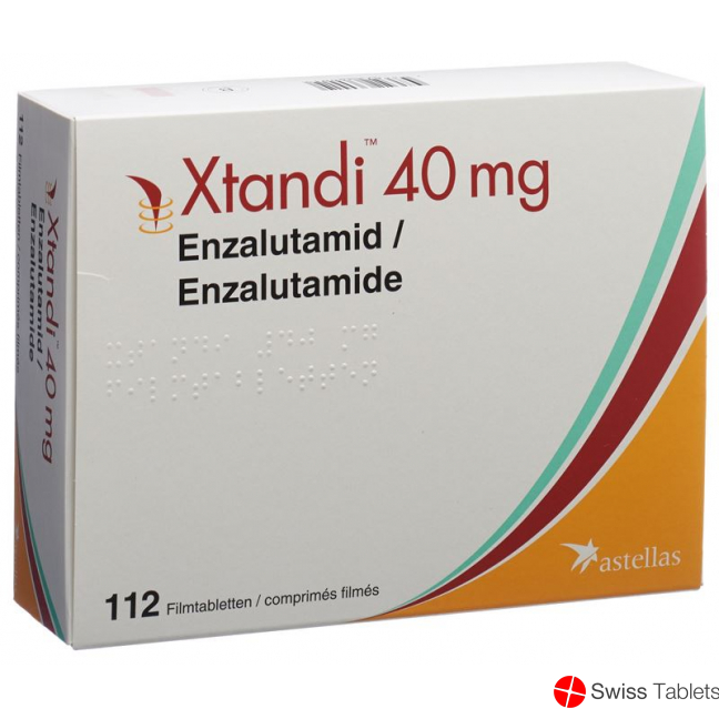 Xtandi Filmtabl 40 mg 112 pcs