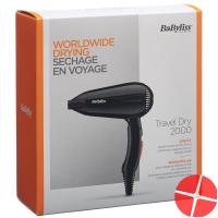 Babyliss hair dryer Travel Dry 2000 W
