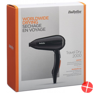 Babyliss hair dryer Travel Dry 2000 W