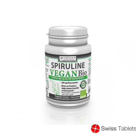 3 Chenes Spiruline Tabletten Vegan Bio 100 Stück buy online