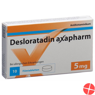 Desloratadin Axapharm Filmtabletten 5mg 10 Stück